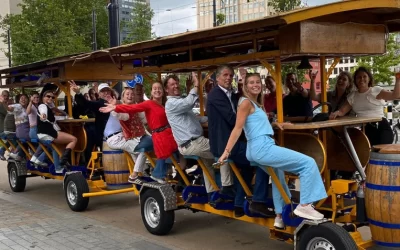 Why Beer and Prosecco Bikes are the Newest Trend in Group Entertainment