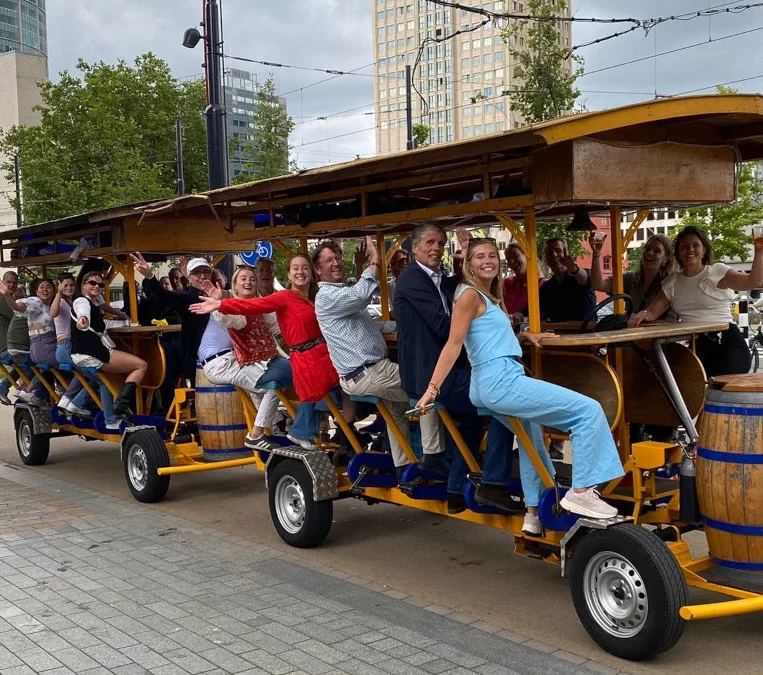 Discover the Newest Trend in Group Entertainment - Beer and Prosecco Bikes
